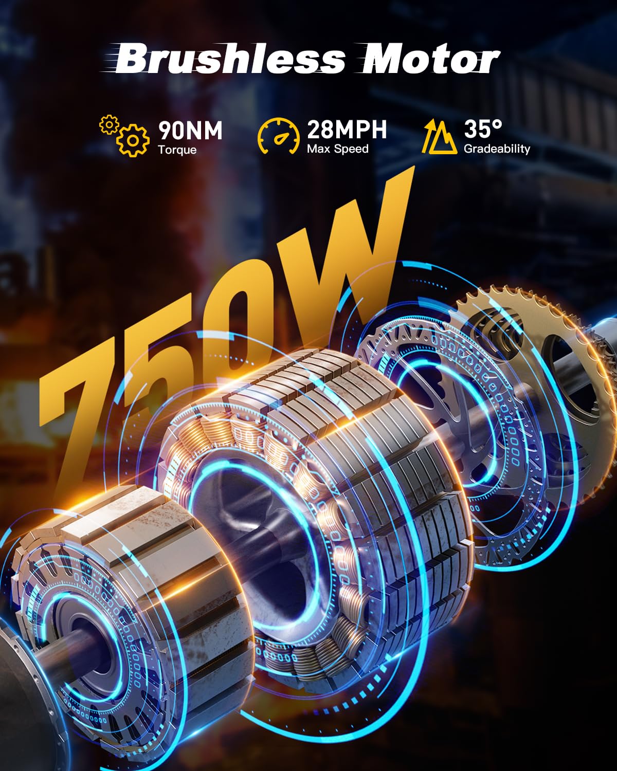 PUCKIPUPPY Boxer Electric Bike for Adults 960W, Full Suspension 48V 20AH Battery Ebike, 26" Fat Tire 28MPH 80Miles Range Mountain Electric Bicycle, 7 Speed Hydraulic Disc Brake-Pedal Power Pros