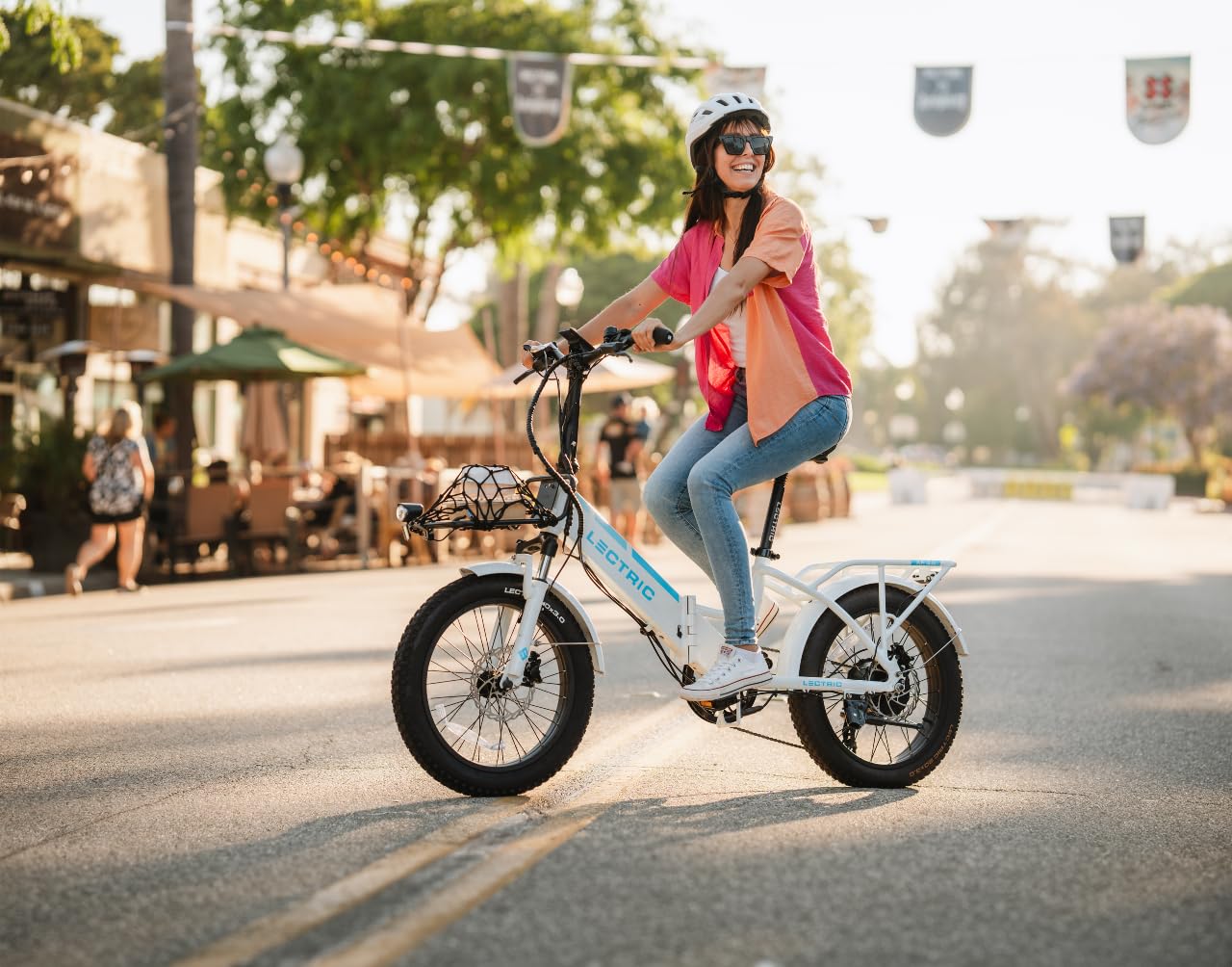 LECTRIC XP 3.0 Long-Range Step-Thru Electric Bike-Pedal Power Pros
