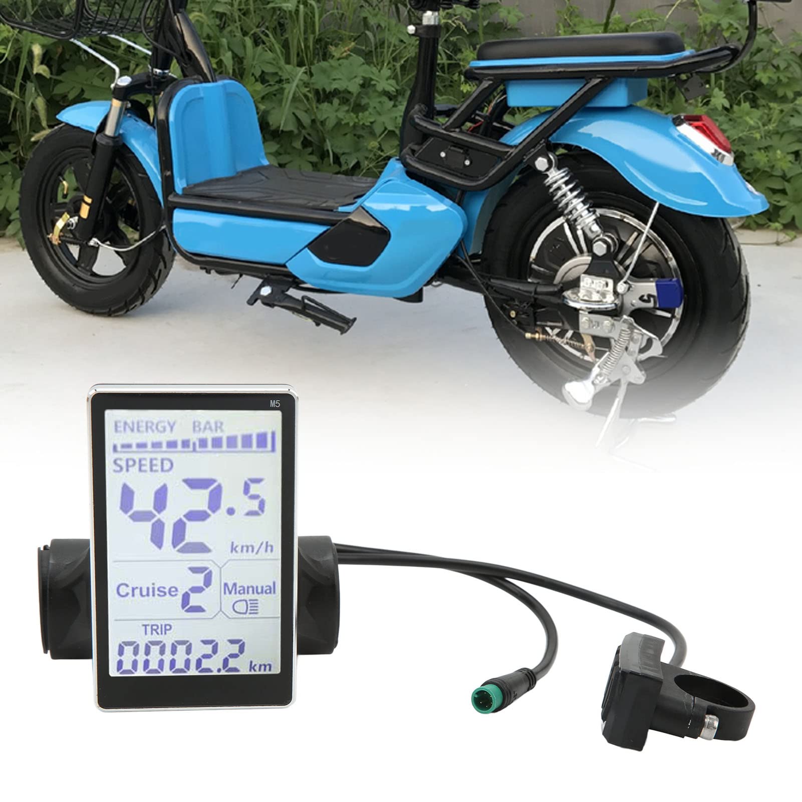 Electric LCD Display, 24V 36V 48V 60V E Display Meter Control Panel.-Pedal Power Pros