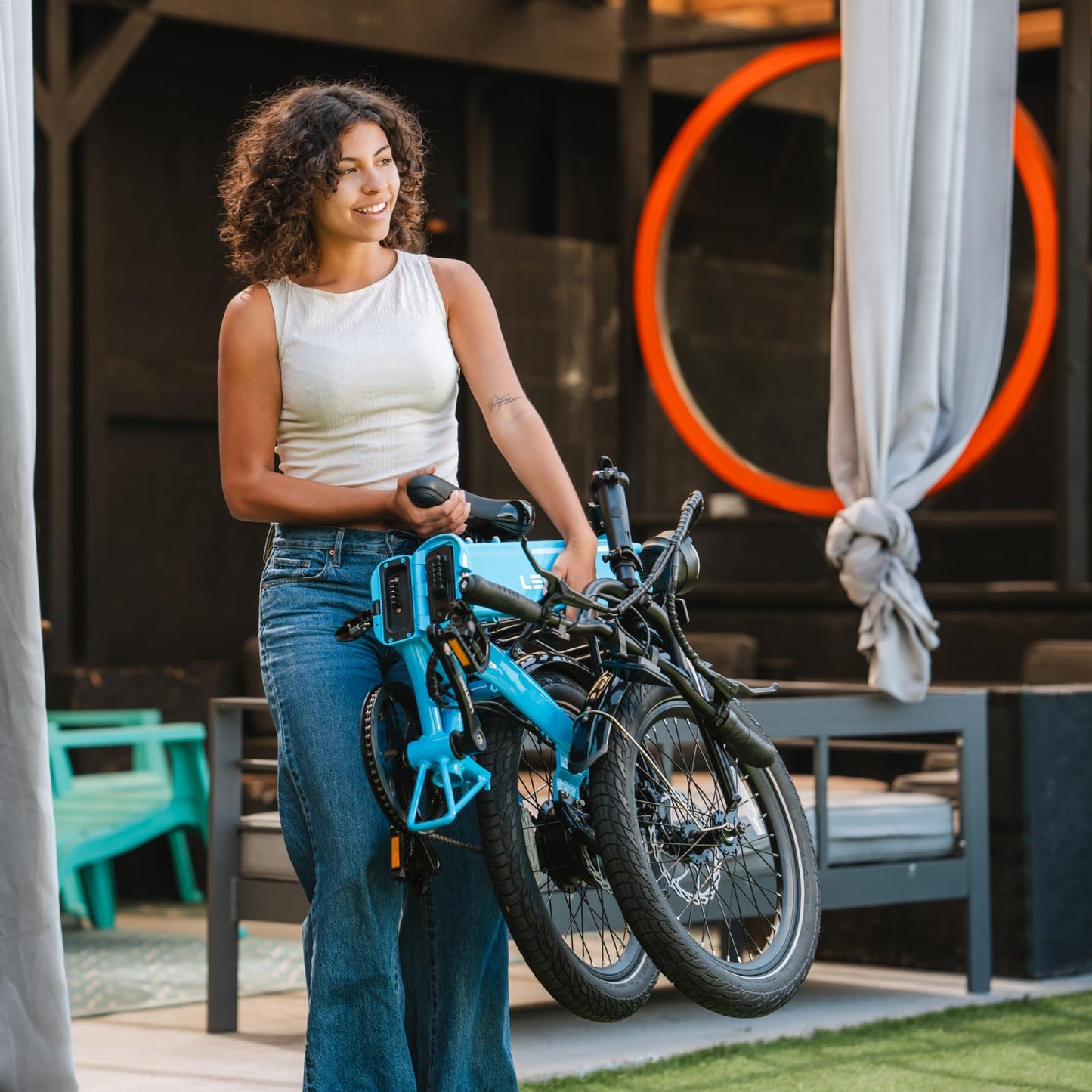 LECTRIC XP™ Lite 2.0 Electric Bike | Adult Folding Bikes - Weighs Only 49lbs |
