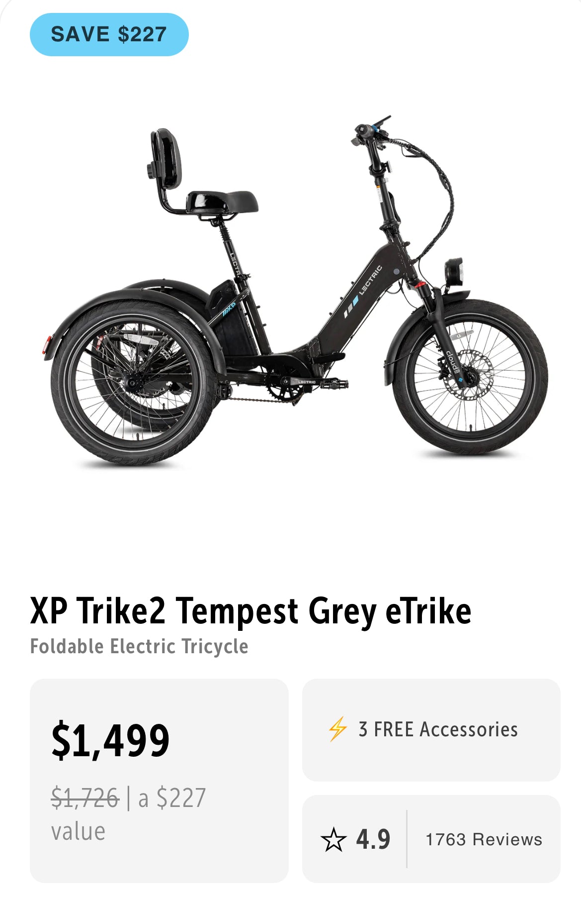 Lectric XP Trike 2