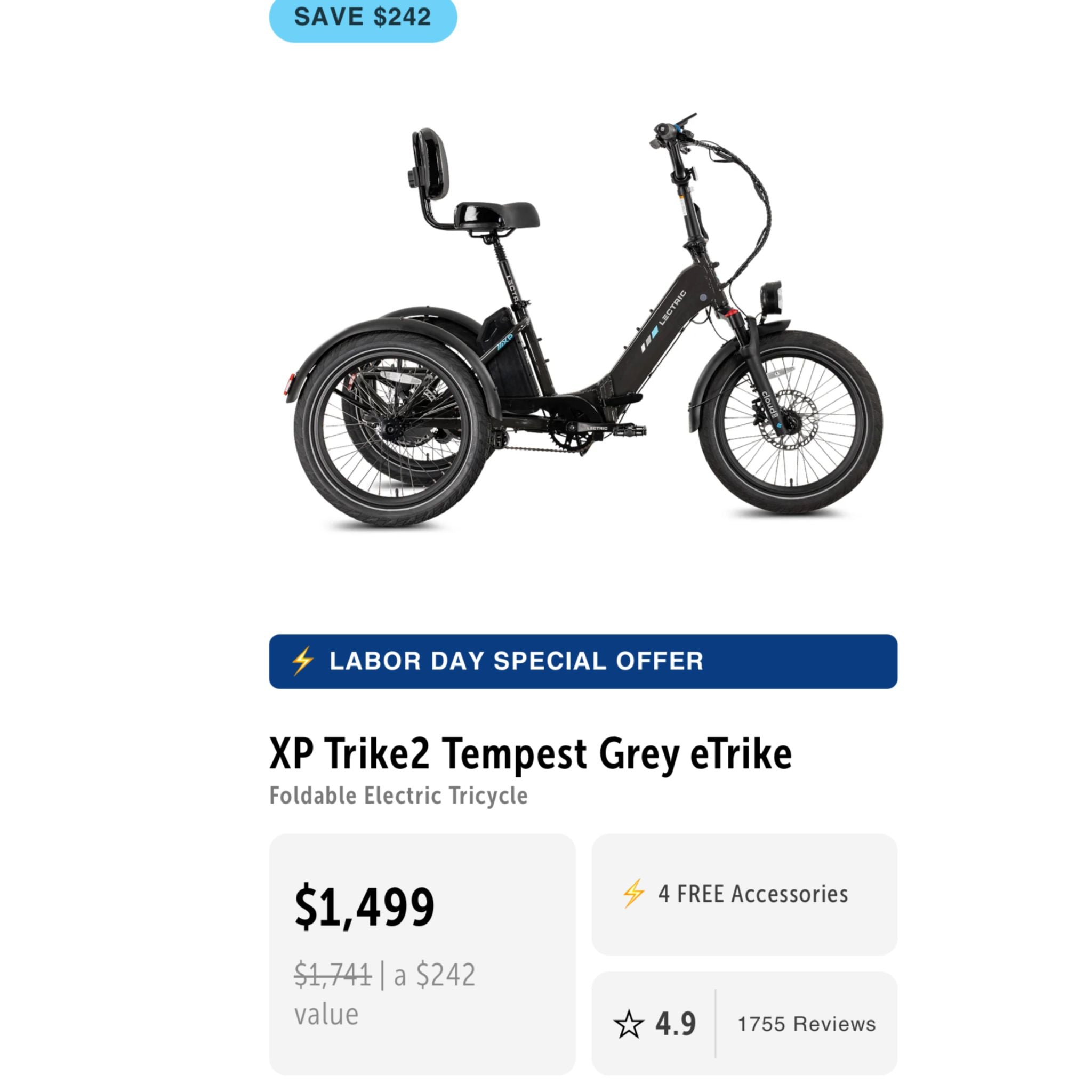 Lectric XP Trike 2