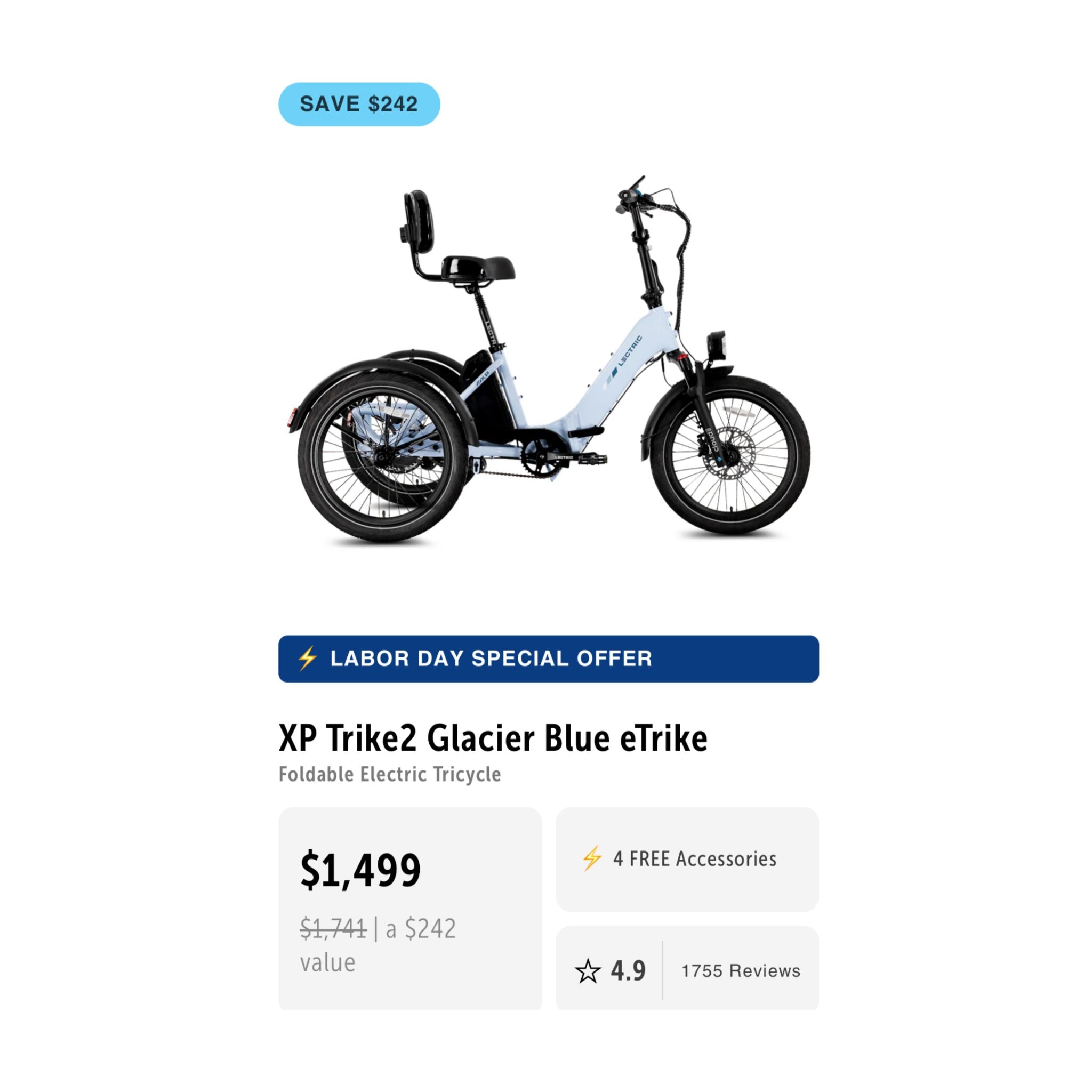 Lectric XP Trike 2