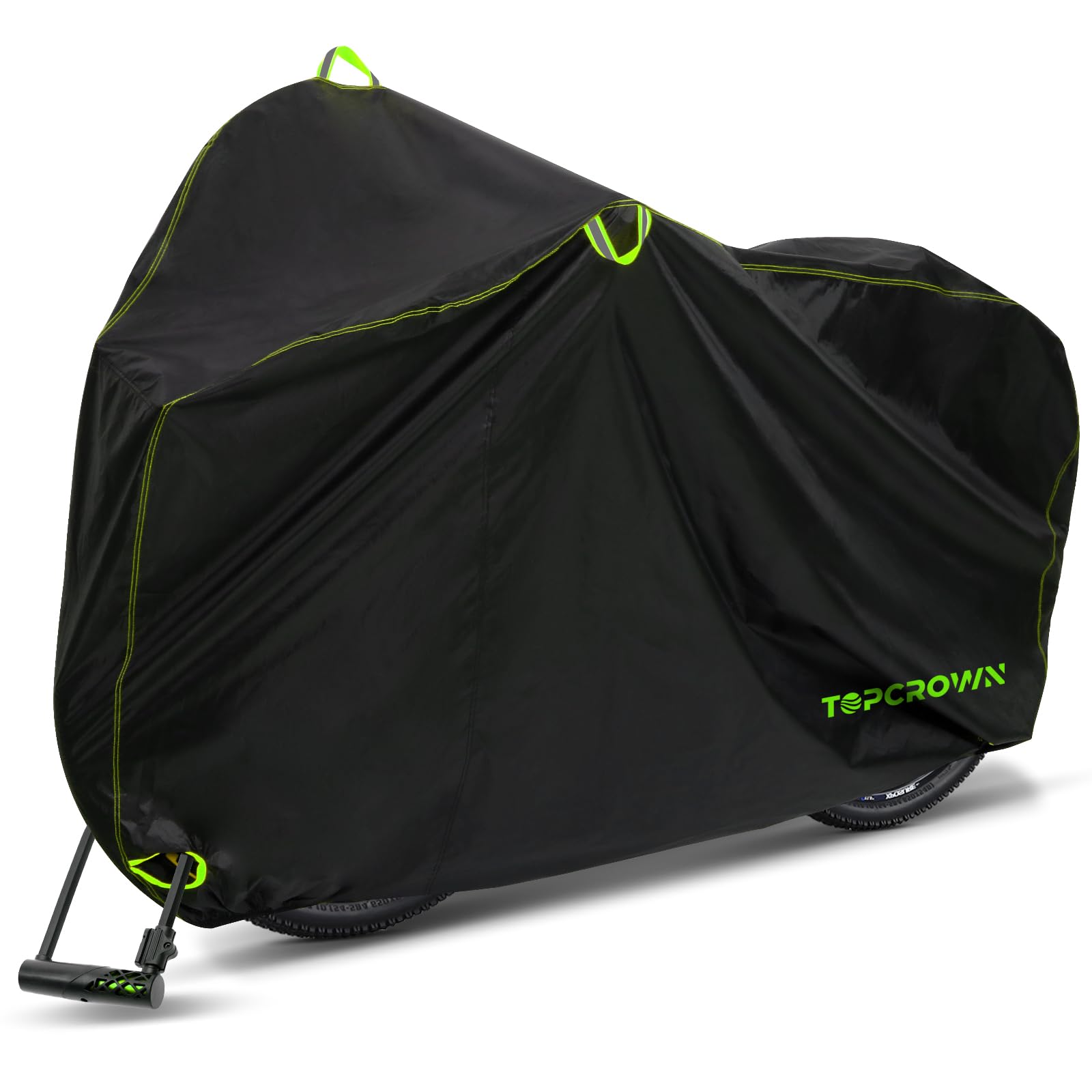 Topcrown Bike Cover Waterproof Outdoor Storage for 1/2/3 Bikes,-Pedal Power Pros