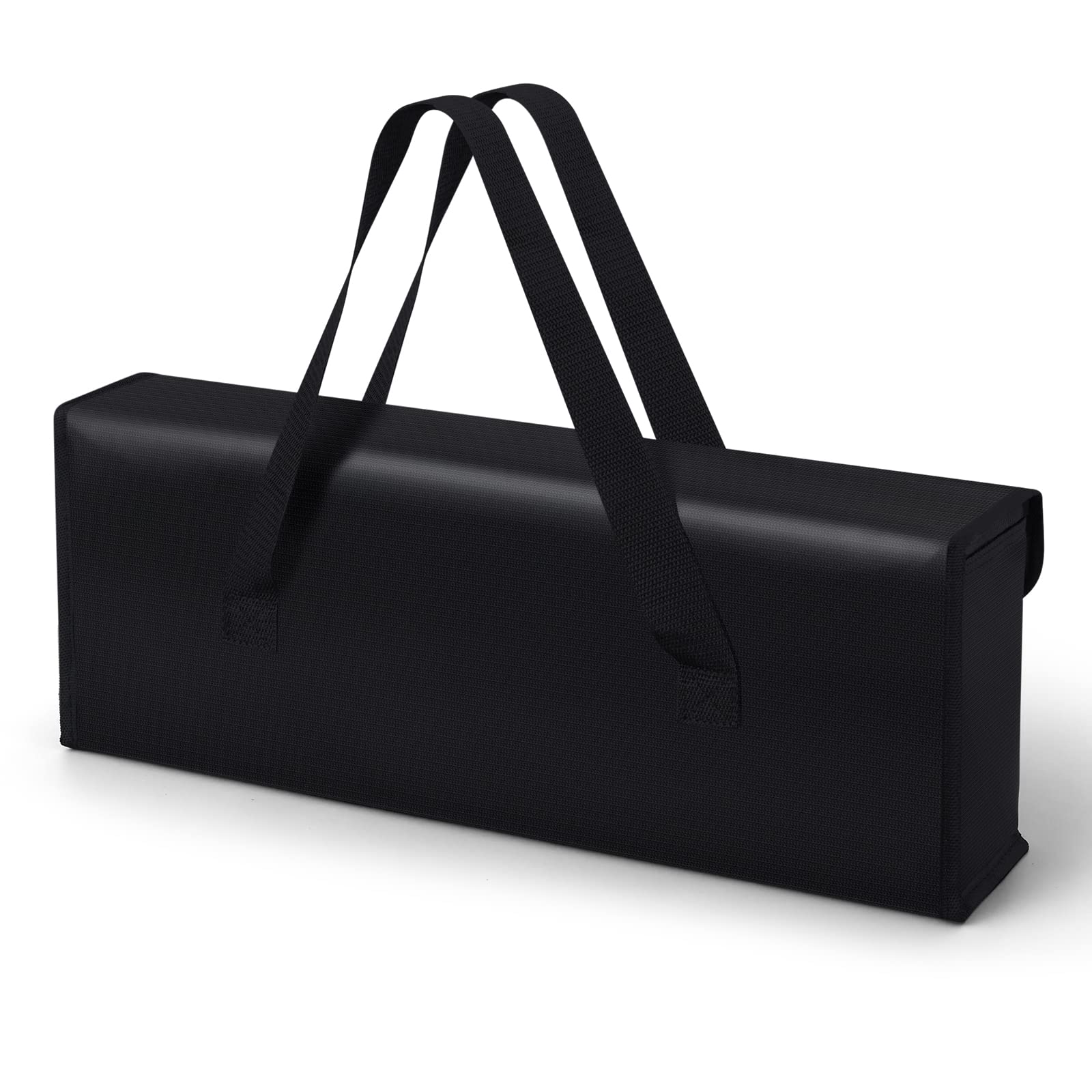 FLASLD E-Bike Battery Safe Bag Explosionproof - Large Capacity Fireproof Lipo Bag for Ebike Battery Charging and Storage (19.3 x 4.3 x 7in)-Pedal Power Pros