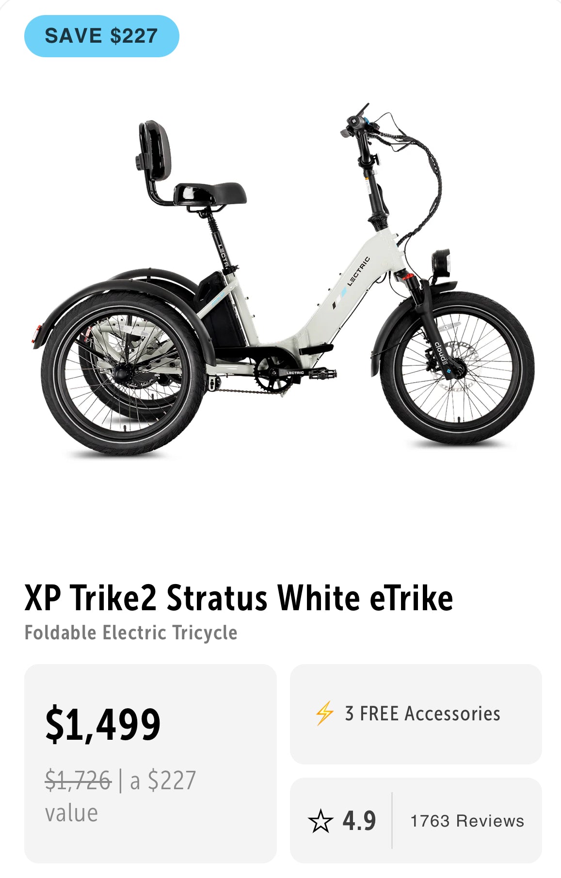 Lectric XP Trike 2